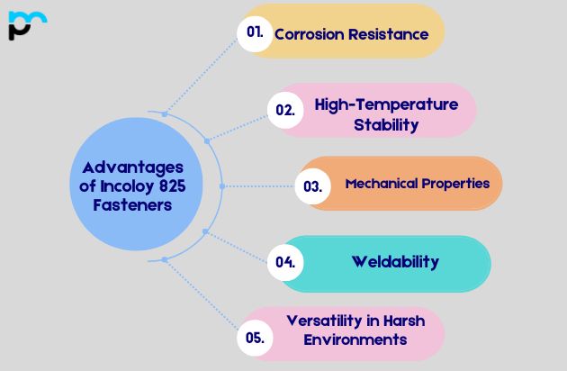 Advantages of Incoloy 825 Fasteners​
