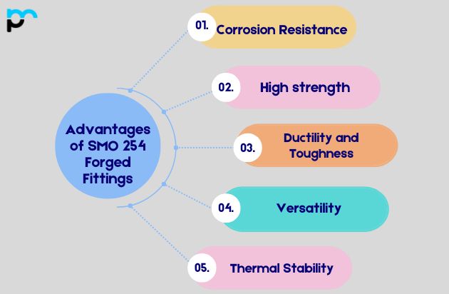 Advantages of SMO 254 Forged Fittings​