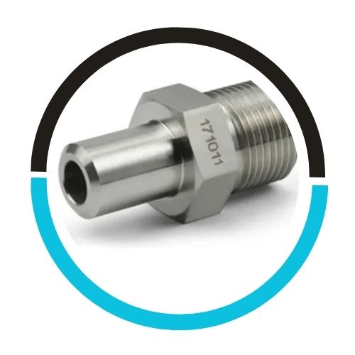 CS Weld Male Connector