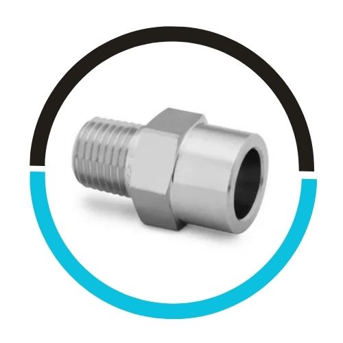Hydraulic Weld Male Connector