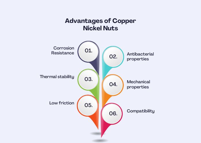 Advantages of Copper Nickel Nuts