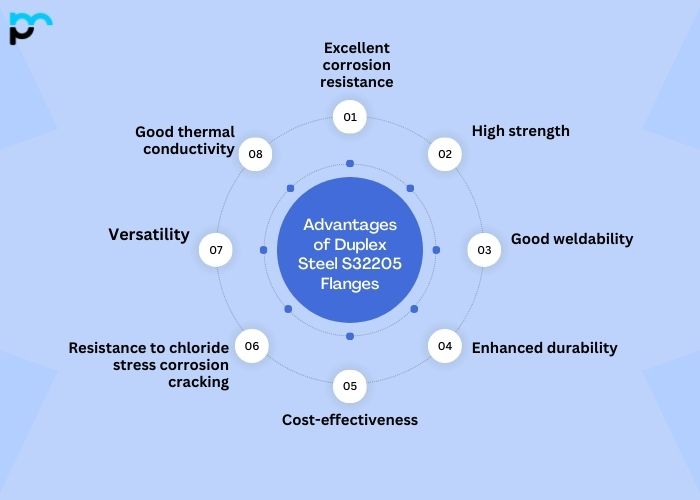 Advantages of Duplex Steel S32205 Flanges