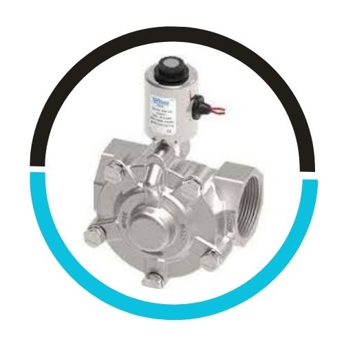 Air to open actuated diaphragm valve in USA