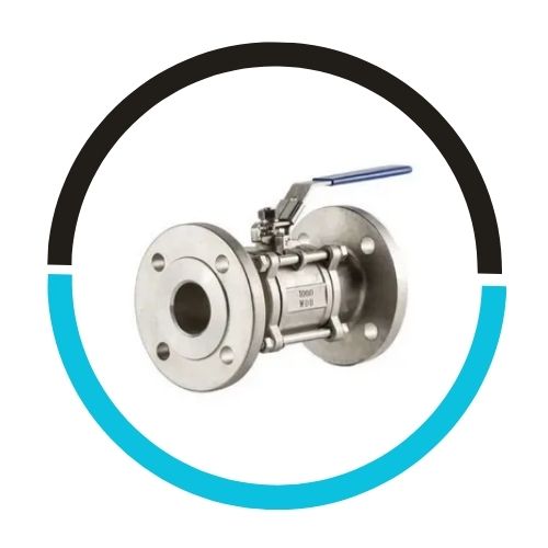 One Piece Design Flanged Ball Valve (FB) in USA