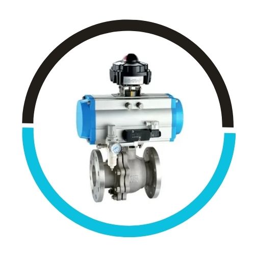 Pneumatically Actuated Ball Valve in USA