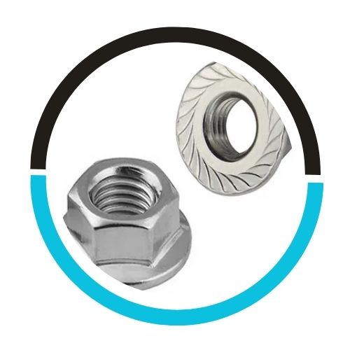 Serrated Flange Lock Nuts in USA